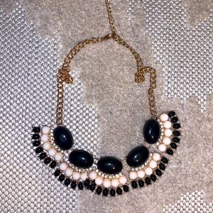 Beaded/rhinestone necklace